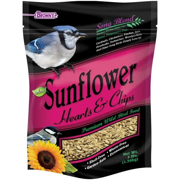 3 Lb F.M. Brown Sunflower Chips - Health/First Aid